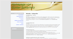 Desktop Screenshot of guenter-schierholz.de